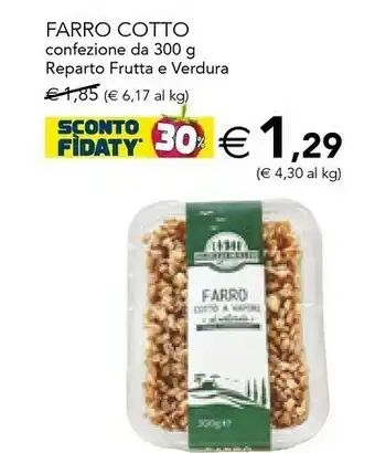 Esselunga Farro Cotto Reparto Frutta E Verdura offerta