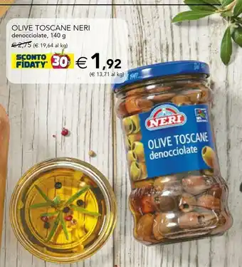 Esselunga Neri Olive Toscane Denocciolate 140 G offerta