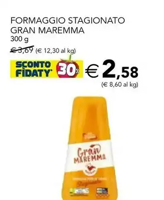 Esselunga Gran Maremma Formaggio Stagionato offerta