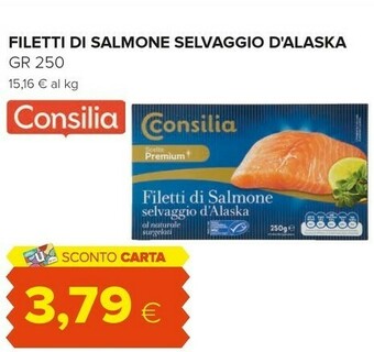 Oasi Consilia Filetti Di Salmone Selvaggio D' Alaska offerta