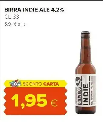 Oasi Birra Indie Ale 4,2% offerta
