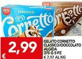 TuoDi Algida Cornetto offerta