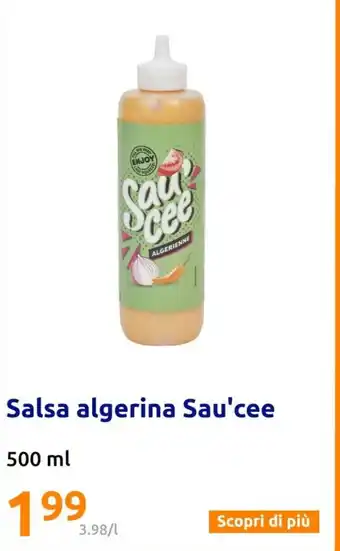 Action Salsa algerina Sau'cee 500 ml offerta