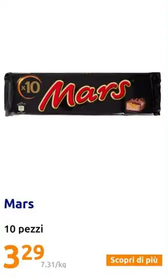 Action Mars 10 pezzi offerta
