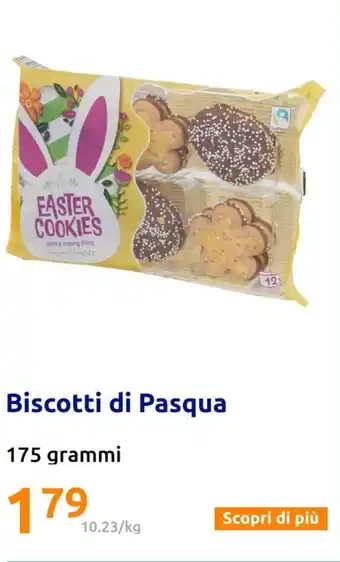 Action Biscotti di Pasqua 175 grammi offerta