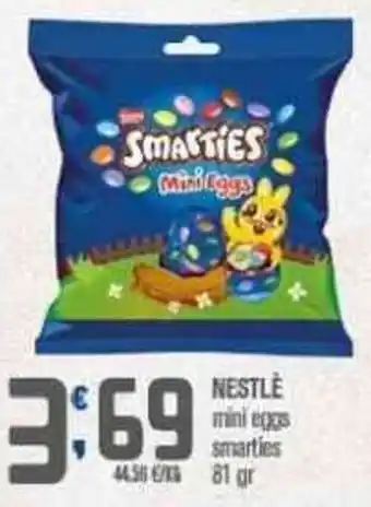 NESTLE mini eggs smarties 81 gr