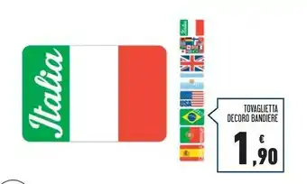 Tovaglietta Decoro Bandiere
