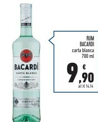 Conad Superstore Bacardi Rum offerta