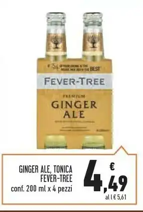 Fever tree Premium Ginger Ale