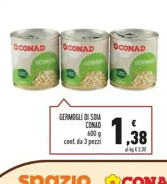 Conad Superstore Conad Germogli Di Soia offerta