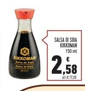 Conad Kikkoman Salsa Di Soia 150 G(ml) offerta