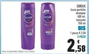 Conad Sunsilk Shampoo/ Balsamo offerta