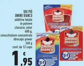 Conad Omino Bianco Additivo Totale In Polvere Classico/color offerta