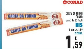 Conad Conad Carta Da Forno offerta