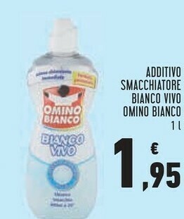 Conad Omino Bianco Additivo Smacchiatore Bianco Vivo offerta