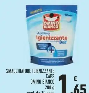 Conad Omino Bianco Smacchiatore Igienizzante Caps offerta