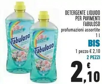 Conad Fabuloso Detergente Liquido Per Pavimenti offerta