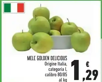 Conad Conad Mele Golden Delicious offerta