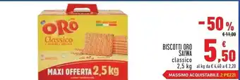 Conad Saiwa Oro Classico 2500 G(ml) offerta