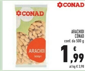Conad Conad - Arachidi 500 G(ml) offerta