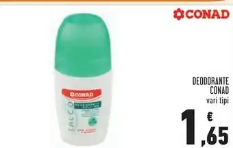 Conad Conad Deodorante Talco offerta