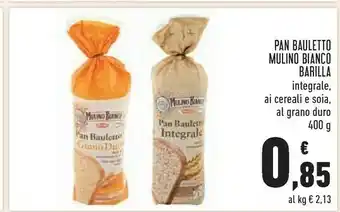 Conad Mulino Bianco Mulino Bianco - Pan Bauletto 400 g(ml) offerta