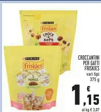 Conad Friskies Croccantini Per Gatti offerta