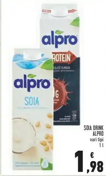 Conad Alpro Soia/ Protein 1 L offerta