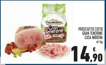 Conad Casa Modena Prosciutto Cotto Gran Tenerone offerta