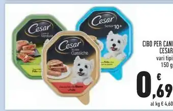 Cesar Cibo Per Cani Vari Tipi