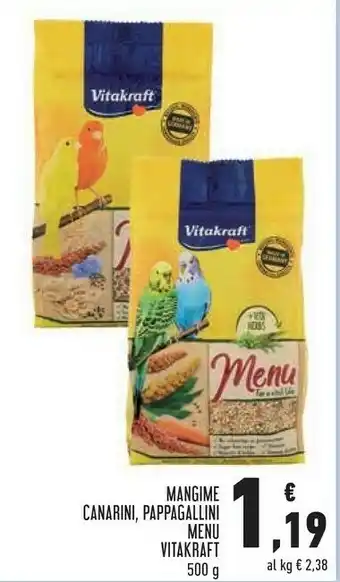 Conad Vitakraft Mangime Canarini offerta