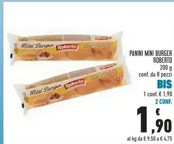 Conad Roberto - Mini Burger 200 g(ml) offerta