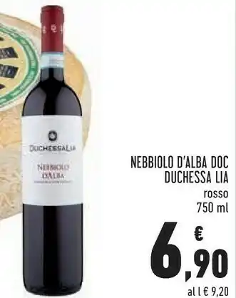 Duchessalia - Nebbiolo D'Alba 750 G(ml)