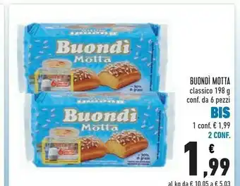 Conad Buondi Motta Classico offerta