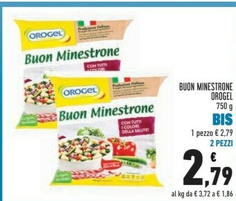 Conad Orogel Buon Minestrone I Vegetali offerta
