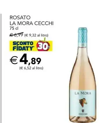 Esselunga La Mora Cecchi Rosato offerta