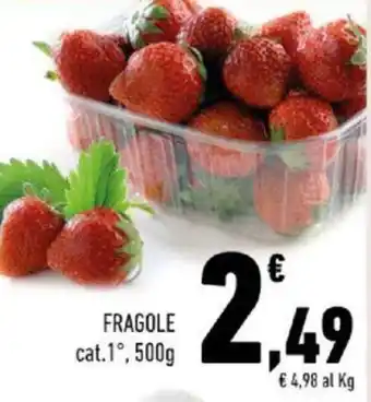 Conad FRAGOLE 500g offerta