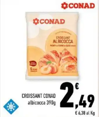 CROISSANT CONAD albicocca 390g