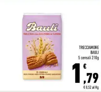 Conad TRECCIAMORE BAULI 5 cereali 210g offerta