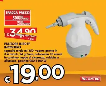 Bennet Incontro Pulitore In301p 350 Ml offerta