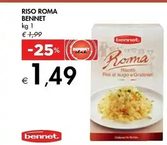 Bennet Bennet Riso Roma offerta