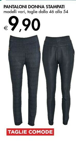Bennet Pantaloni Donna Stampati offerta