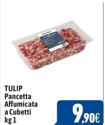 C+C Cash and Carry TULIP Pancetta Affumicata a Cubetti kg 1 offerta