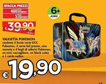Bennet Pokémon Pokemon Valigetta offerta