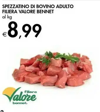 Bennet Bennet Filiera Valore Spezzatino Di Bovino Adulto offerta