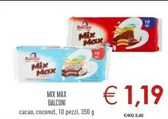 Conad Balconi Mix Max 350 G(ml) offerta