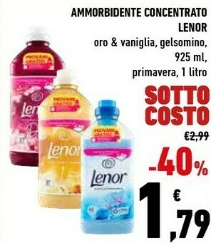 Conad Lenor Ammorbidente offerta