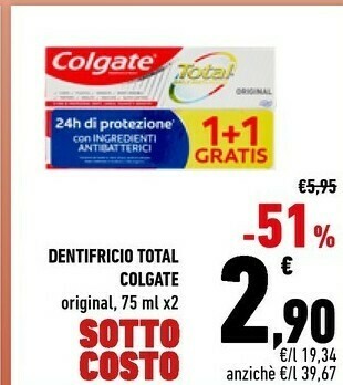 Conad Colgate Dentifricio offerta