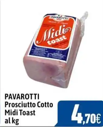 C+C Cash and Carry PAVAROTTI Prosciutto Cotto Midi Toast offerta