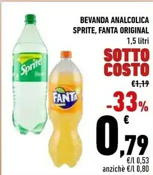 Conad Sprite Bevande Analcoliche offerta